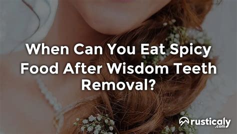 can i eat spicy food after tooth extraction